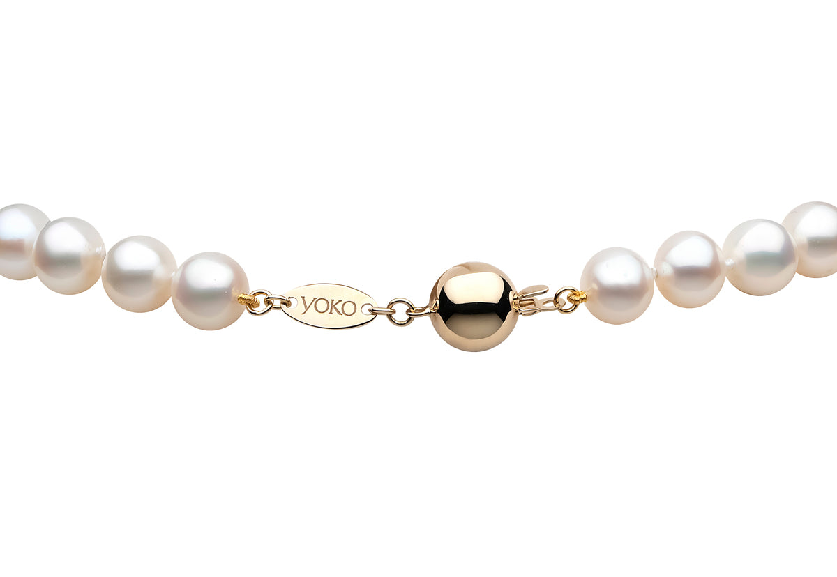 YOKO London 8mm Cultured Freshwater Pearl 18" Necklace