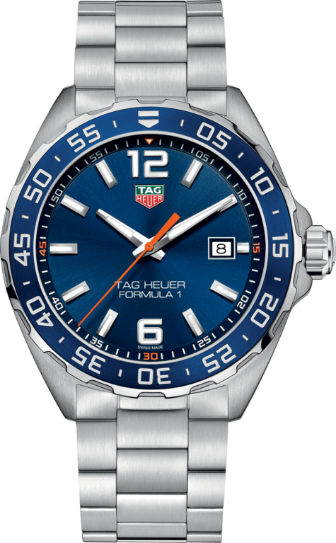 TAG Heuer Formula 1 Blue Dial Stainless Steel Mens Quartz Watch WAZ1010.BA0842