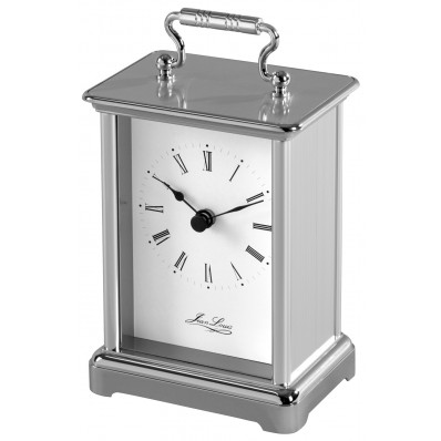 Jean Louis Chrome Plated Quartz Carriage Clock