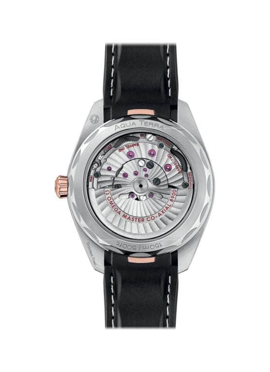 Omega Seamaster Aqua Terra 150M Co-Axial Master Chronometer Silver Dial Two Tone Mens 41mm Wristwatch 22022412102001