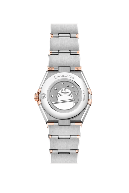 Omega Constellation Silver Dial Two Tone Womens Quartz Watch 25mm 13120256002001