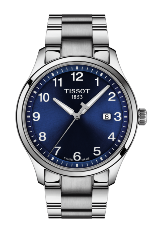 Tissot Gent XL Classic Stainless Steel Blue Dial Mens Quartz Watch T1164101104700