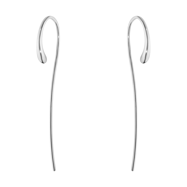 Georg Jensen MERCY Sterling Silver Hook Drop Earrings 10015599