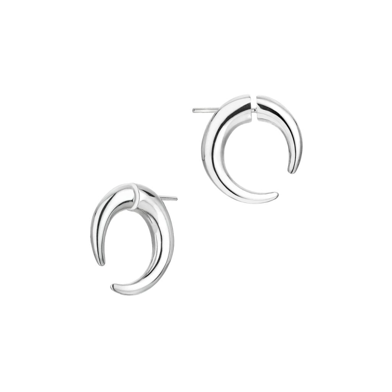 Shaun Leane Sterling Silver Quill Small Hoop Earrings QU040.SSNAEOS