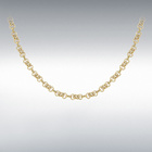 9ct Yellow Gold Celtic Link Chain 20" Necklace