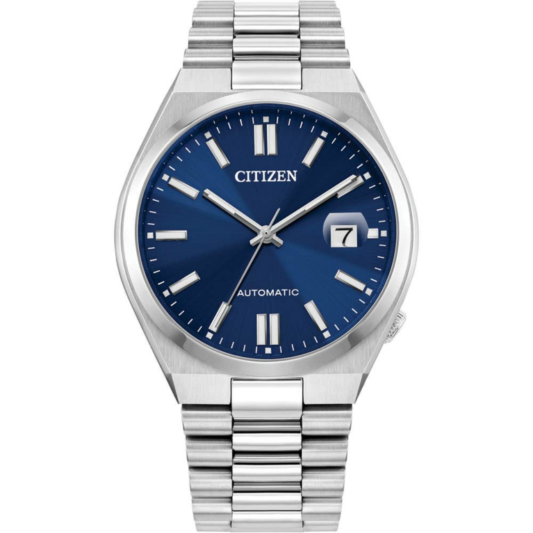 Citizen Tsuyosa Automatic Blue Dial Stainless Steel Mens Watch NJ0150-56L