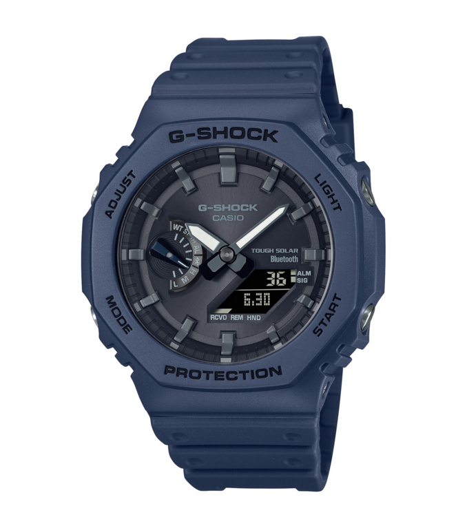 G-SHOCK 2100 Collection Bluetooth® Solar Blue Resin Watch GA-B2100-2AER