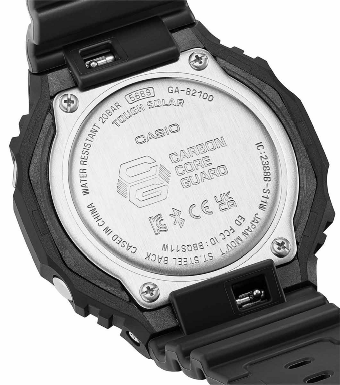 G-SHOCK 2100 Collection Bluetooth® Solar Caution Yellow Resin Watch GA-B2100CY-1AER