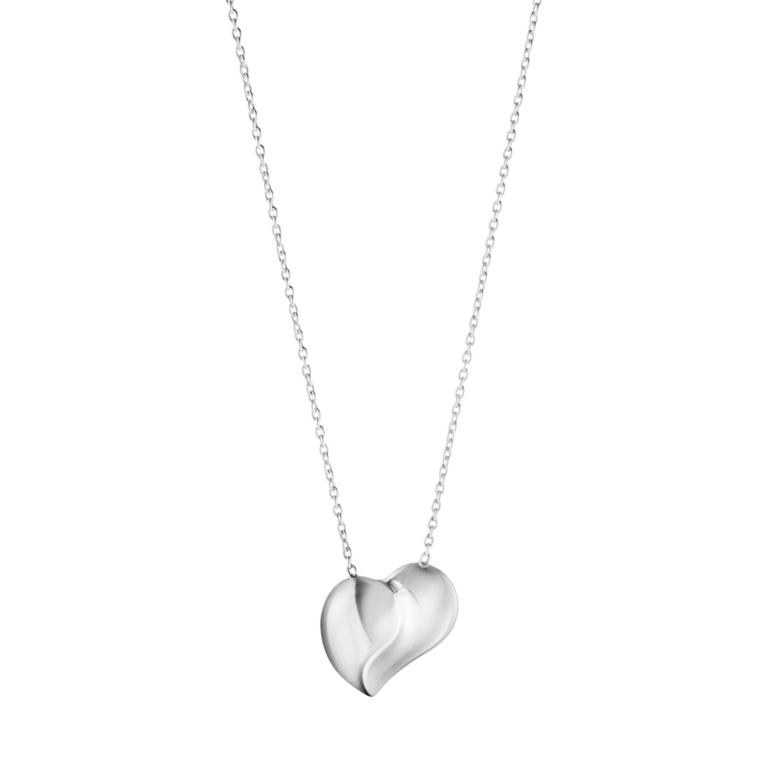 Georg Jensen 2023 HEART Sterling Silver Pendant Necklace 20001294