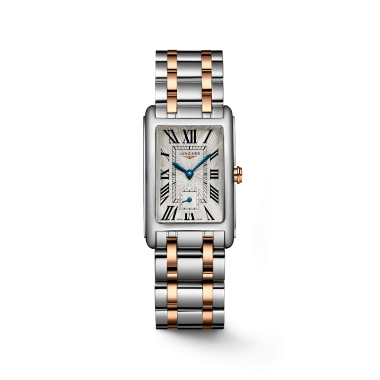 Longines DolceVita Silver Dial Two Tone Womens Quartz Watch L55125717