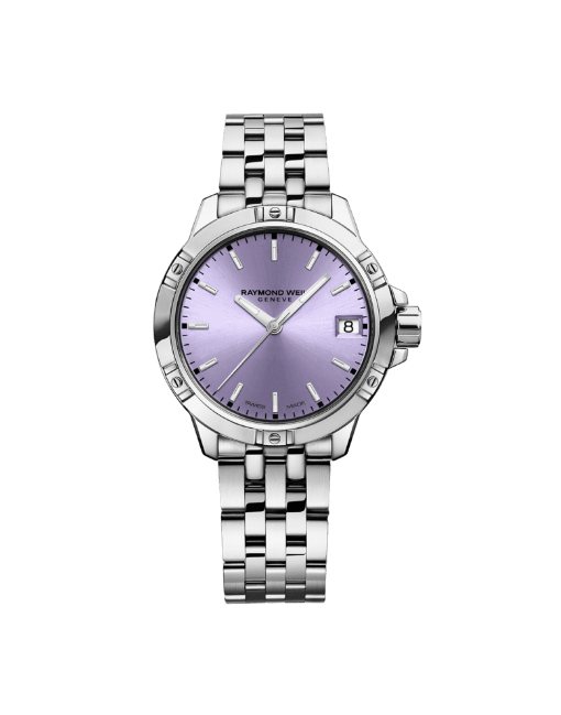 Raymond Weil Tango Lavender Dial Stainless Steel Womens Quartz Watch 5960-ST-46001