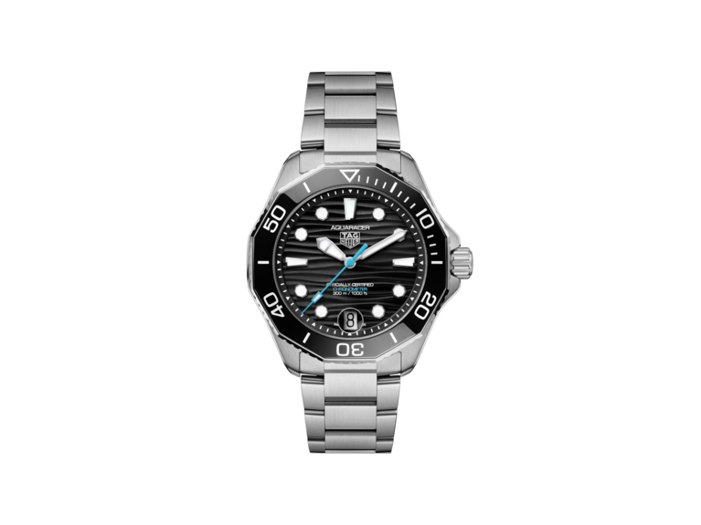 TAG Heuer Aquaracer Professional 300 Date Black Dial Stainless Steel Mens Watch  WBP5110.BA0013 