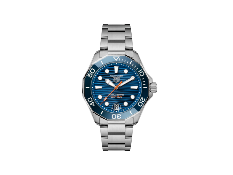 TAG Heuer Aquaracer Professional 300 Date Blue Dial Stainless Steel Mens Watch  WBP5111.BA0013