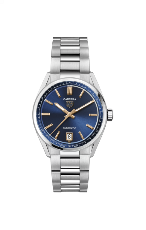 TAG Heuer Carrera Calibre 7 Blue Dial  Stainless Steel Womens Watch WBN2311.BA0001