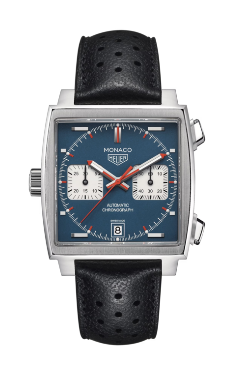 TAG Heuer Monaco Calibre 11 Steve McQueen Stainless Steel Mens Chronograph Watch CAW211P.FC6356