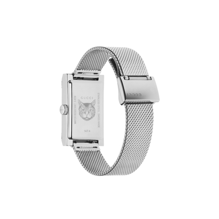 Gucci Silver Stainless Steel U-Play 129.5 Women's Wristwatch 27 mm Gucci |  TLC