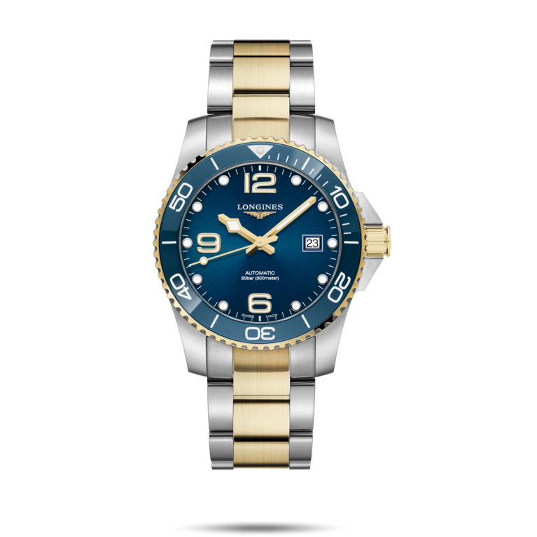 Longines HydroConquest Blue Dial Two Tone Mens Watch L37813967