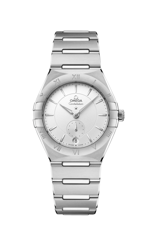 Omega Constellation Silver Dial Small Seconds Co-Axial Master Chronometer Stainless Steel Womens Watch 13110342002001