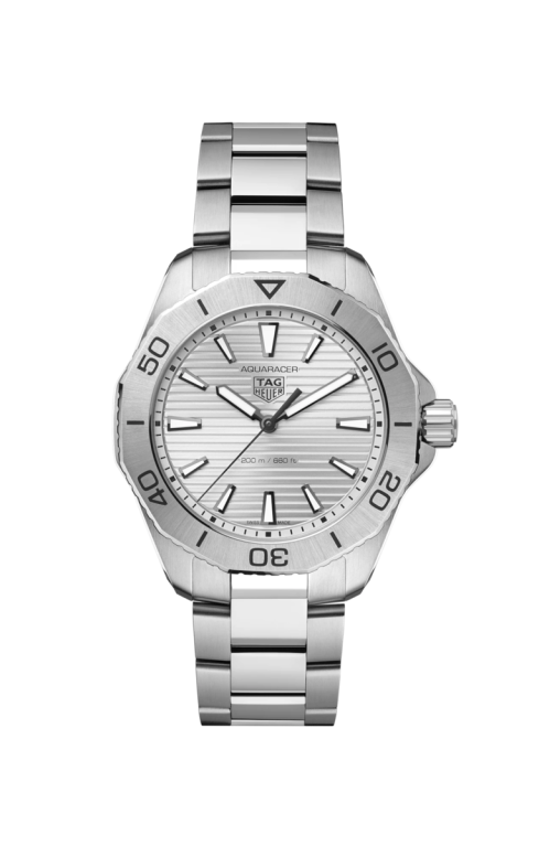 TAG Heuer Aquaracer Professional 200 Silver Dial Stainless Steel Mens Quartz Watch WBP1111.BA0627