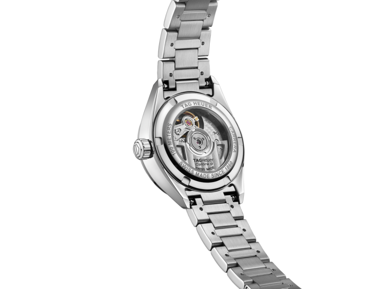 TAG Heuer Carrera Mother of Pearl Diamond Set Dial Stainless Steel Womens Watch WBN2412.BA0621