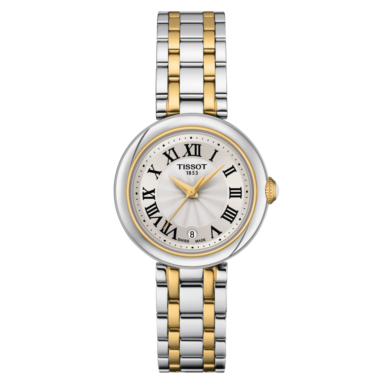 Tissot Bellissima Small Lady Silver Dial Two Tone Womens Quartz Watch T1260102201300
