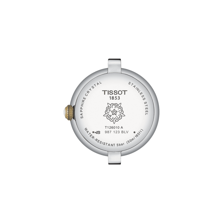 Tissot Bellissima Small Lady Silver Dial Two Tone Womens Quartz Watch T1260102201300