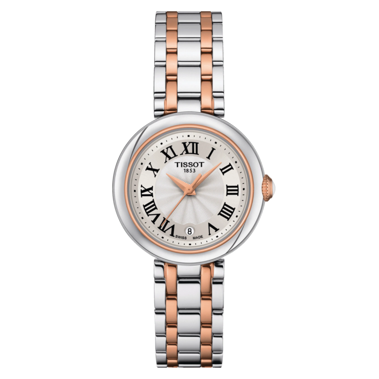 Tissot Bellissima Small Lady Silver Dial Two Tone Womens Quartz Watch T1260102201301