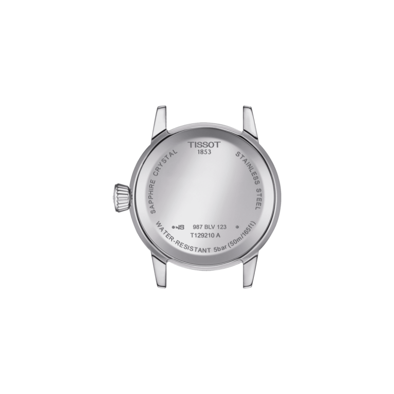 Tissot Classic Dream Black Dial Stainless Steel Womens Quartz Watch T1292101105300