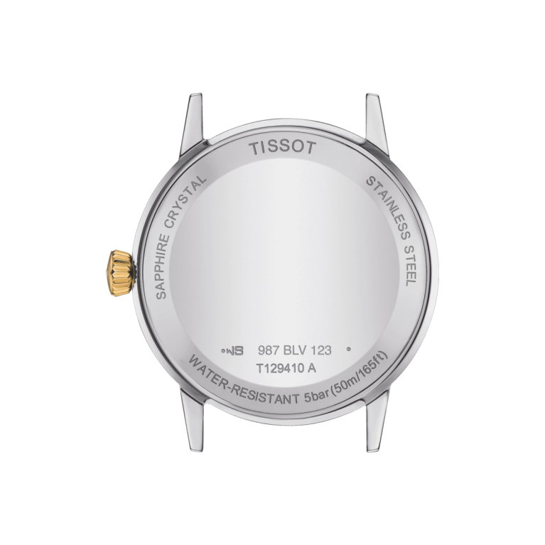 Tissot Classic Dream Silver Dial Two Tone Mens Quartz Watch T1294102203100