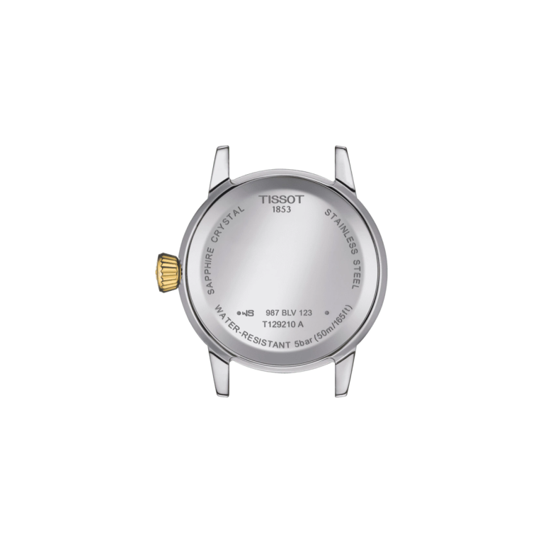Tissot Classic Dream Silver Dial Two Tone Womens Quartz Watch T1292102203100