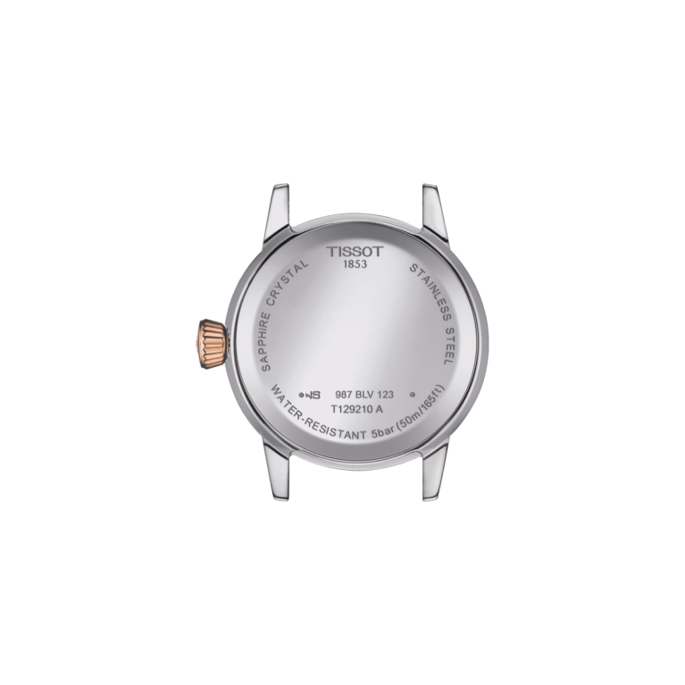 Tissot Classic Dream White Dial Two Tone Womens Quartz Watch T1292102201300