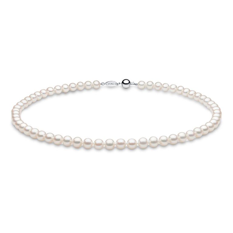 YOKO London 7mm Cultured Freshwater Pearl 18" Necklace