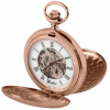 Woodford Rose Gold Plated Mechanical Double Hunter Pocket Watch 1090 Thumbnail