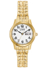 Citizen Eco-Drive White Dial Gold Plated Expanding Bracelet Womens Watch EW3152-95A Thumbnail