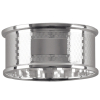 Sterling Silver Engine Turned Engraved Napkin Ring Thumbnail