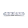 Platinum 1.00ct 5 Stone Diamond Claw Set Ring Thumbnail