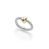 FOPE Flex'it Prima 18ct White Gold Ring (Medium) AN744M Thumbnail