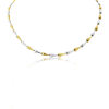 9ct Yellow & White Gold Polished Contemporary Hayseed Necklace Thumbnail