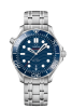Omega Seamaster Diver 300M Co-Axial Master Chronometer Blue Dial Stainless Steel Mens Watch 21030422003001 Thumbnail