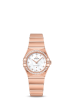 Omega Constellation Diamond Set Mother of Pearl Dial 18ct Rose Gold Womens Quartz Watch 25mm 13155256055001 Thumbnail