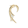 Shaun Leane Large Vermeil Hooked Pearl Earrings CB052.YVNAEOS Thumbnail