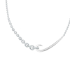 Shaun Leane Sterling Silver Hook Chain Choker Pendant Necklace HT025.SSNANOS Thumbnail