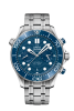 Omega Seamaster Diver 300M Co-Axial Master Chronometer Blue Dial Stainless Steel Mens Chronograph Watch 21030445103001 Thumbnail