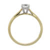 18ct Gold Solitaire 4 Claw Set 0.50ct Single Stone Diamond Ring Thumbnail