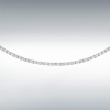 9ct White Gold Rope Chain Link 18" Necklace Thumbnail