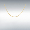 9ct Yellow Gold Box Belcher Chain Link 20" Necklace Thumbnail