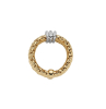 FOPE Panorama 18ct Gold & Diamond Ring (Medium) AN587PAVEM Thumbnail