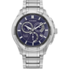 Citizen Eco-Drive Classic 8700 Perpetual Calendar Blue Dial Stainless Steel Mens Watch BL8160-58L Thumbnail
