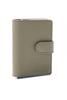 LEANSCHI Khaki/Military Green Leather RFID Safe Credit Card Holder with Aluminium Container Thumbnail