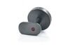 LEANSCHI Stealth DLC Stainless Steel All Black Carbon Fibre T-Bar Cufflinks Thumbnail
